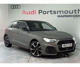 AUDI A1 30 TFSI AUDI A1 30 TFSI BLACK EDITION 5DR S TRONIC