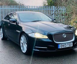 2013 JAGUAR XJ 3.0D V6 PORTFOLIO 4DR AUTO [8] PAN ROOF, IVORY LEATHER, HUGE SPEC SALOON DIESEL AU...