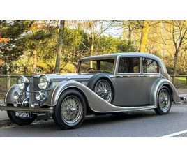 1937 ALVIS 4.3 LITRE GRIS MANUEL CONDUITE À DROITE IN ROY...