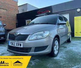 2012 SKODA ROOMSTER 1.2 TSI SE DSG EURO 5 5DR PETROL