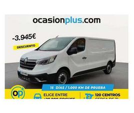 RENAULT TRAFIC TRAFIC FURGÓN L2H1 BLUEDCI 96KW CU AUMENTADA