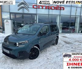 CITROËN BERLINGO MAX BLUEHDI 130 SS EAT8 ZA 26 940 €