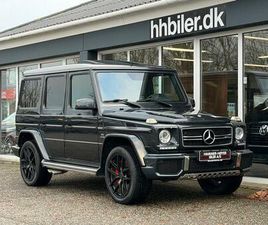 2017 MERCEDES-BENZ G-CLASS G 63 AMG V8 VAN LONG FIREHJULSTRÆK AMG SPEEDSHIFT PLUS 7G 5D 105.000 KM RING FOR PRIS