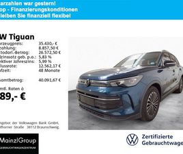 TIGUAN 1.5 ETSI DSG GOAL AHK MATRIX 360° NAVI