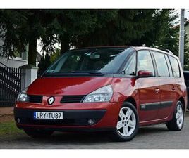 RENUALT GRAND ESPACE 2.0T BENZYNA+LPG AUTOMAT KLIMA 7-OSÓB 2004 ROK KOZIENICE • OLX.PL