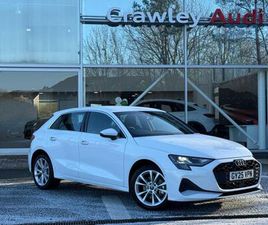 AUDI A3 1.5 TFSIE 40 SPORT SPORTBACK 5DR PETROL PLUG-IN HYBRID S TRONIC EURO 6 (S/S PETROL/ELECT...