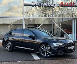 AUDI A6 AVANT 2.0 TFSI 40 BLACK EDITION ESTATE 5DR PETROL S TRONIC EURO 6 (START/STOP) (204 PS) PETROL ...