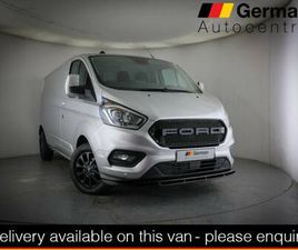 FORD TRANSIT CUSTOM 2021 FORD TRANSIT CUSTOM 2.0 ECOBLUE 130PS LOW ROOF LIMITED VAN AUTO PANEL VAN DIESEL AUTOMATIC