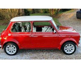 1998 ROVER MINI ROUGE MANUEL, 4 VITESSES CONDUITE À DROIT...