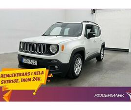 JEEP RENEGADE 1.6 LONGITUDE DRAGKROK NAVI RATTVÄRME