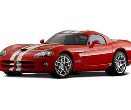 DODGE VIPER COUPE USED 2008 DODGE VIPER SRT10