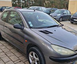 PEUGEOT 206 PEUGEOT 206 1.9DIESEL 94 MIL KILOMETROS ANO 99 ABRIL/99