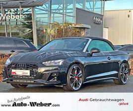 AUDI CABRIOLET S5 TFSI QU COMP+ BLACK KOPFRAUMHZ KAM