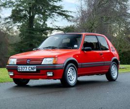 PEUGEOT 205 CABRIOLET PEUGEOT 205 1.6 GTI 3DR