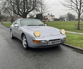 PORSCHE 968 COUPE, 75K MILES, FSH 18 STAMPS; BELTS 8/25