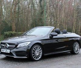 2017 MERCEDES-BENZ C CLASS 2.1 C250D AMG LINE (PREMIUM PLUS) CABRIOLET 2DR