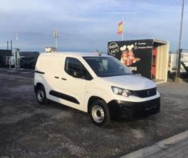 ② PEUGEOT PARTNER 100PK 2023 41000KM 3PLAATSEN VERKOCHT — CAMIONNETTES & UTILITAIRES — 2EMEMAIN