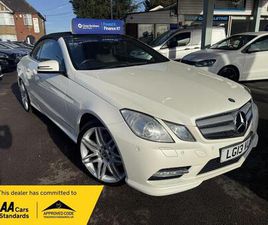 2.1 E250 CDI BLUEEFFICIENCY SPORT CABRIOLET G-TRONIC+ EURO 5 (START/STOP) 2DR