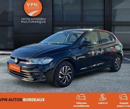 VOLKSWAGEN POLO 1.0 TSI 110CH DSG 7 LIFE + OPTIONS