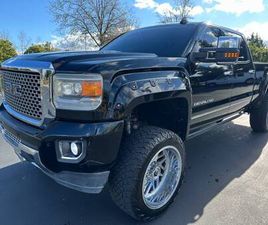 2015 GMC SIERRA DENALI 2500 HD CREW CAB 4X4 DURAMAX/ALLISON FOX LIFTED
