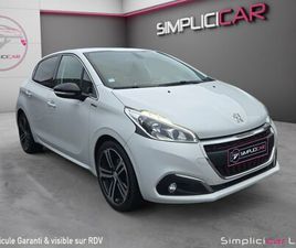 PEUGEOT 208 1.6 BLUEHDI 120CH SS BVM6 GT LINE / HISTORIQUE D'ENTRETIEN / FAP NEUF