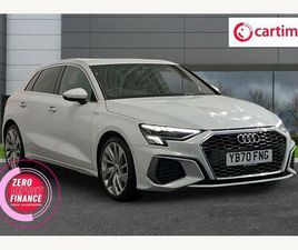 AUDI A3 SPORTBACK 2.0 TDI 30 S LINE SPORTBACK EURO 6 (START/STOP) 5DR