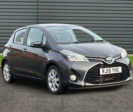 TOYOTA YARIS EXCEL HATCHBACK'S 1.5 VVT-H EXCEL E-CVT EURO 6 5DR (15IN ALLOY)