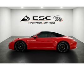 PORSCHE 911 CABRIOLET 991 CARRERA PORSCHE 911 TYPE 991 CARRERA 3.4 350 PDK CABRIOLET - 1E MAIN