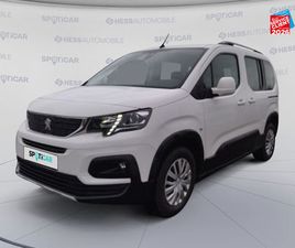 PEUGEOT RIFTER 1.5 BLUEHDI 100CH SS STANDARD ALLURE D'OCCASION - HESS AUTOMOBILE