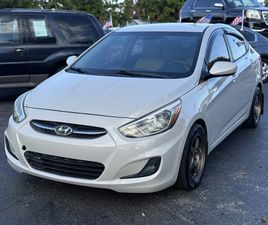 HYUNDAI ACCENT 2015 HYUNDAI ACCENT GLS 4DR SEDAN
