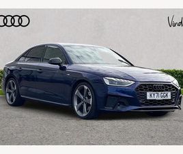 AUDI A4 2.0 TFSI 35 BLACK EDITION S TRONIC EURO 6 (START/STOP) 4DR