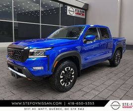 NISSAN FRONTIER PRO-4X CABINE DOUBLE 4X4 BOITE DE 5 PIEDS 3.8