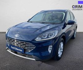 FORD KUGA 2023 - BLEU - KUGA 2.5 DURATEC 190 CH FLEXIFUEL FHEV E85 POWERSHIFT TITANIUM