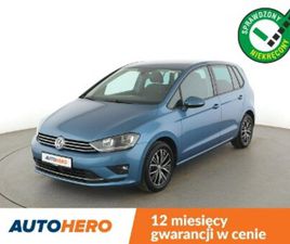 VOLKSWAGEN GOLF SPORTSVAN VOLKSWAGEN GOLF SPORTSVAN I KLIMA AUTO CZUJNIKI PARKOWANIA AKTYWNY TEMPOMAT