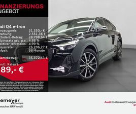 AUDI Q4 E-TRON SPORTBACK 40 2X S LINE LEDER LM20 SONO