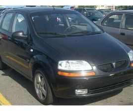 2007 PONTIAC WAVE (G3) AVEO, 5SPD STANARD, ONLY 153 KM