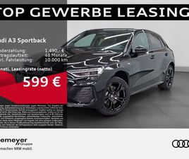 AUDI A3 SPORTBACK TFSIE S LINE MATRIX NAVI+ SONOS PAN