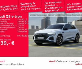 AUDI Q8 E-TRON 55 QUATTRO S LINE LED LUFT HUD DAB