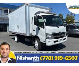 2018 HINO 195 16' DRY BOX + STEP + RAMP *CVI COMPLETED