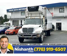 2018 INTERNATIONAL 4300 26' REEFER + LIFTGATE 3,000LB + HYDRAULIC BRAK