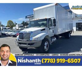 2018 INTERNATIONAL 4300 26' BOX + LIFTGATE + HYDRAULIC BRAKES