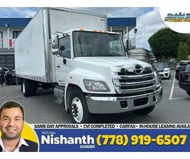 2019 HINO 338 26' BOX + LIFTGATE + HYDRAULIC BRAKES
