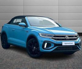 VOLKSWAGEN T-ROC CABRIOLET VOLKSWAGEN T-ROC CABRIOLET - CAB MK1 FACELIFT 1.5TSI 150PS R-LINE DSG + 19' MISANO ALLOYS