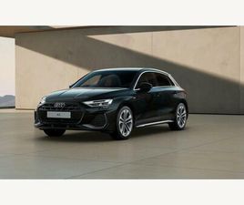 AUDI A3 SPORTBACK 1.5 TFSIE S LINE SPORTBACK S TRONIC EURO 6 (START/STOP) 5DR 17.9KWH
