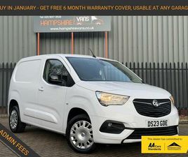 VAUXHALL COMBO 1.5 TURBO D 2300 PRO L1 H1 EURO 6 (START/STOP) 5DR