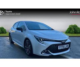TOYOTA COROLLA DESIGN HATCHBACK'S 1.8 VVT-H DESIGN CVT EURO 6 (START/STOP) 5DR