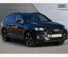 AUDI Q7 55 TFSI 3.0 TFSIE V6 55 BLACK EDITION TIPTRONIC QUATTRO EURO 6 (START/STOP) 5DR 17.9KWH