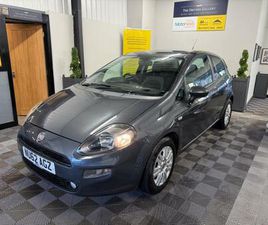 2012 FIAT PUNTO 1.4 EASY 3DR HATCHBACK PETROL MANUAL