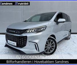 MAXUS EUNIQ 5 EXCLUSIVE 7 SETER KROK,SKINN,PANO,360KAMERA,DAB+,ACC