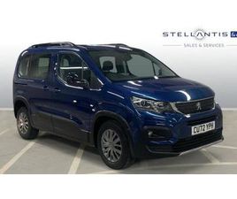 2022 PEUGEOT RIFTER 1.5 BLUEHDI ALLURE STANDARD MPV 5DR DIESEL MANUAL EURO 6 (START/STOP) (100 PS) MPV D...